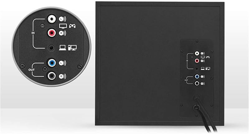 Z533 2.1 Sistema de Altavoces 2.1 con Subwoofer, Sonido Potente, 120W de Pico, Graves Potentes, Entradas Audio 3,5 mm/RCA, Multidispositivo, Enchufe EU, PC/PS4/Xbox/TV/Smartphone/Tablet