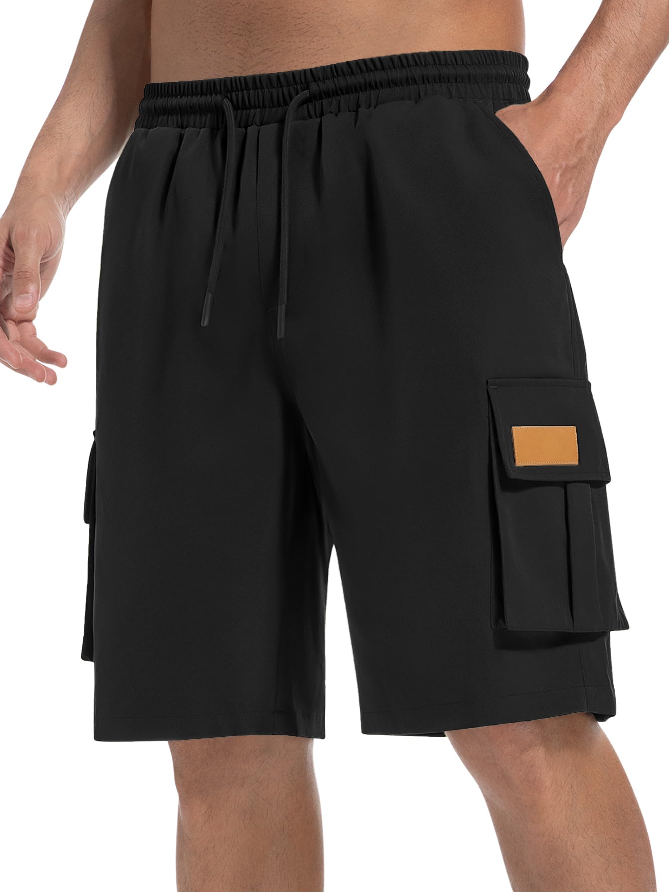 Photo 1 of *USED*
DOWMQ Men's Casual Cargo Shorts Elastic Waist Drawstring Hiking Shorts for Work Athletic Travel Outdoor with Multi Pockets 3XL