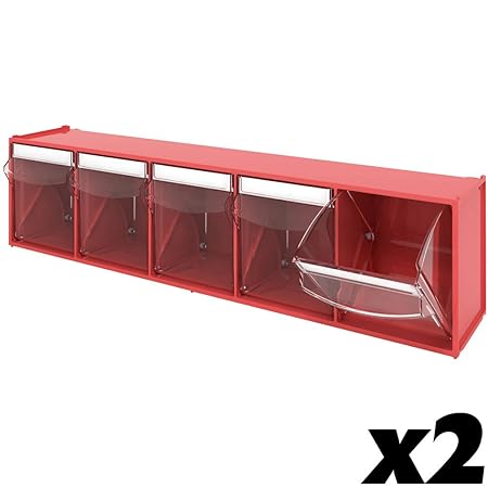 Tilt Box Modular Van Garage Workshop Storage System 5