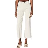 AG Adriano Goldschmied Womens Saige High Rise Straight Wide Leg Crop Pant