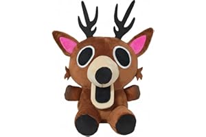 TQJOUJOU 99-Nights in The Forest Plush, 15in 99Nights Deer Monster Plushie Toys, Collectible Stuffed Animals Doll for Game Fans (Multiyellow)