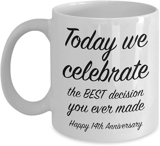 14th wedding anniversary for him