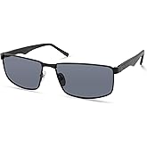 Timberland Men's TBA9265 Polarized Rectangular Sunglasses