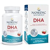 Nordic Naturals DHA, Strawberry - 90 Soft Gels - 830 mg Omega-3 - High-Intensity DHA Formula for Brain & Nervous System Support - Non-GMO - 45 Servings