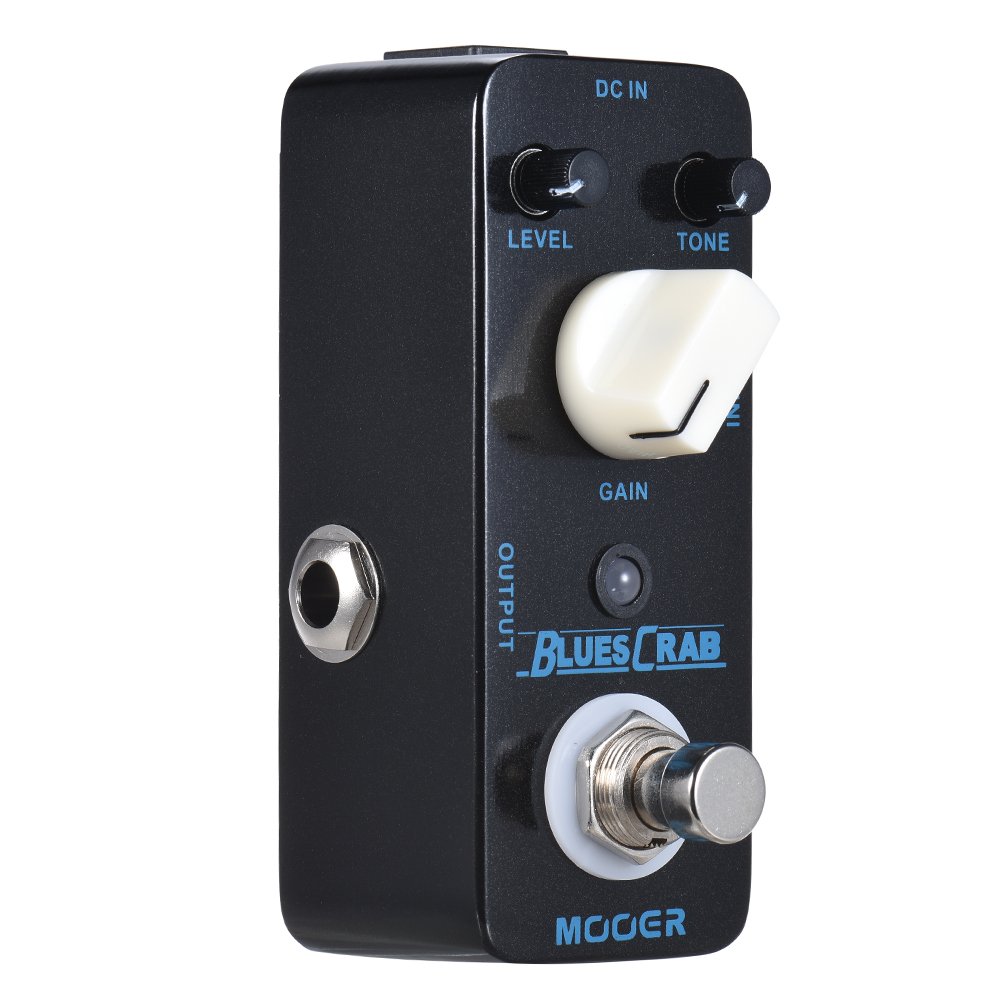 Mooer Blues Crab, classic blues overdrive, Dark Blue