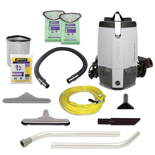 ProTeam Backpack Vacuums, ProVac FS 6 Commercial Backpack Vacuum with