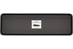 Matace 1 Pack Rubber Extra Large Shoe Tray for Entryway,Long Boot Tray,Slim Boot Mat for Indoor and Outdoor Use,16x55 in, Rectangular (Pack of 1)