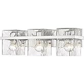 Z-Lite 1938-3V-CH Bennington Vanity, 3-Light 300 Total Watts, Chrome