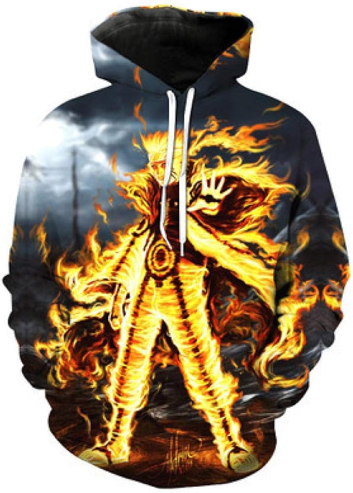 Naruto Hoodie Boruto 3D Printing naruto hoodie for men's