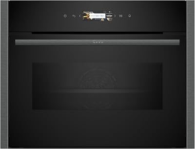 Neff N90 Compact Oven & Microwave, 3.7" Touch Display