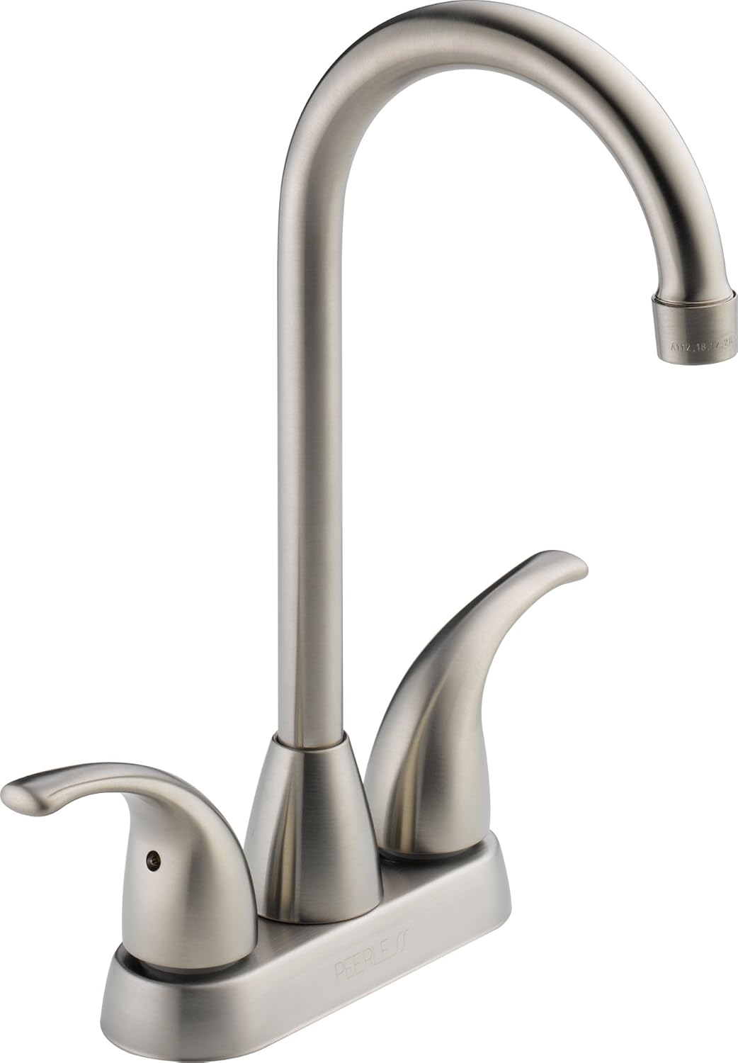 Peerless Tunbridge 2-Handle Bar-Prep Kitchen Sink Faucet, Stainless P288LF-SS - Bar Sink Faucets - 