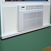Window Air Conditioner, 2 pieces of surface insulation EVA board, 17 inches * 11 inches, fully enclosed design, Summer/Winter