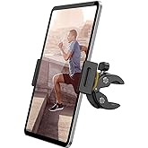 Lamicall Treadmill Bike Tablet Holder Mount - 360° Adjustable Gym Treadmill Tablet Stand for Microphone Stand, Exercise Bicyc