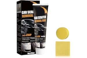 Car Scratch Repair Wax, 2026 New Upgrade Car Scratch Remover Wax with Sponge and Wipe, Professional Scratch Remover for Vehic