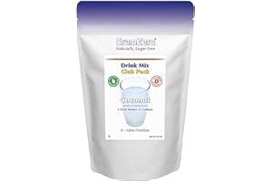 GramZero Coconut Zero Calorie Sugar Free Drink Mix, Great For Nutrition Club Loaded Teas, Stevia Sweetened