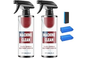 YUSPOER 13 Supplies Machine Clean Outdoor All-Purpose Cleaner, Heavy-Duty Outdoor All Purpose Cleaner, Farm & Offroad EquipmentCleaner, Off Road Wash, Remove Dirt, Oil, & Grime - 4 Oz (2 pcs)