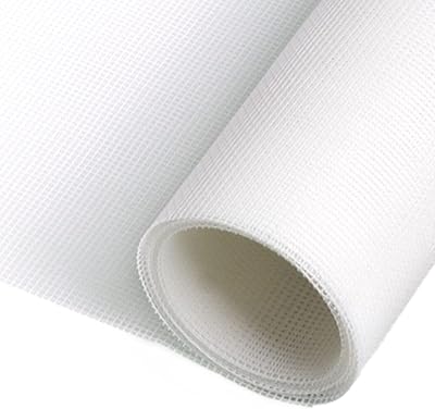 fowong Fly Screens for Windows 120cm x 250cm White Polyester Mesh