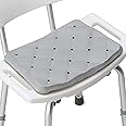 DMI Bath Seat Foam Cushion for Transfer Benches, Shower Chairs, Bath Chairs, Stadium Seats, Bathtub Cushion or Kneeling Mat, FSA HSA Eligible, Kneeling Pad, Waterproof Foam and Slip-Resistant