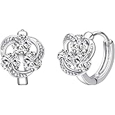 JOLCHIF Hoop Earrings for Women 14K Gold/Platinum Plated Dangle Earrings Hoop Earrings for Women Jewelry