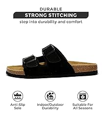 Project Cloud Genuine Leather Mens Sandals with