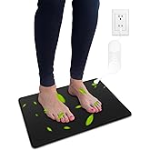 Grounding Mat Kit, 15ft Straight Cord, Use for Foot, Computer, Sleep, Pet Mat - Soft & Conductive. Home Use. (23.6" x 13")