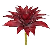 Fake Agave Plants 17.7 Inch Fake Succulents Plants Artificial Plants Indoor Outdoor Faux Plants Aloe Vera Plant Greenery Stem Without Pot, Silk Plants for Home Office Garden Yard Front Porch Decor