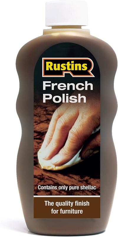 Rustins French Polish 300ml Wood Finishing Varnish Furniture Restoration