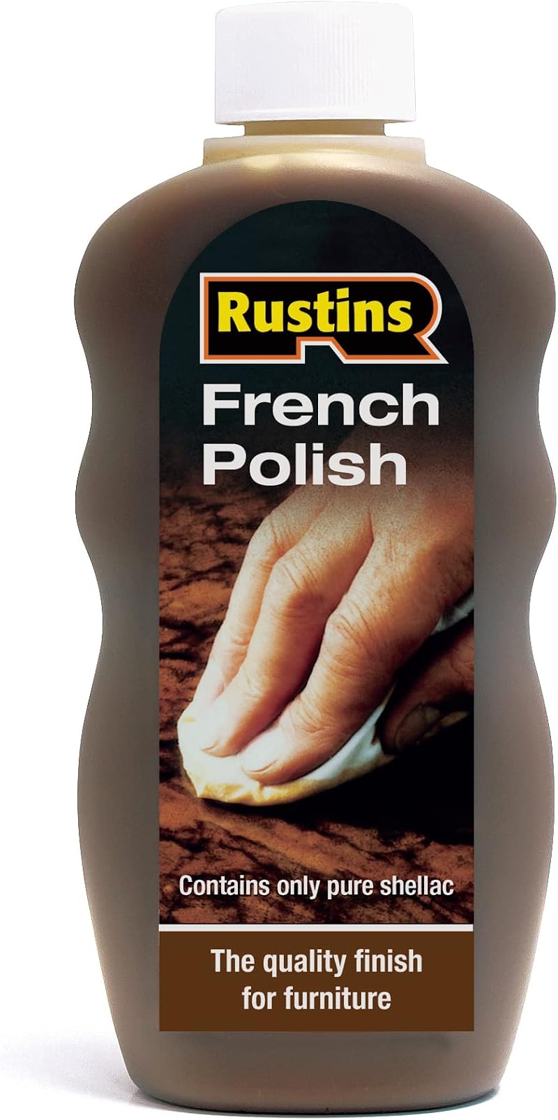 Rustins French Polish 300ml Wood Finishing Varnish Furniture Restoration