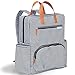 Diaper Bag Backpack by Kute 'n' Koo - New Enhanced Version - Designer Diaper Bag with 18 Handy Pockets, Stroller Straps, Changing Pad and 5 Stunning Colors (1st Generation, French Stripe)