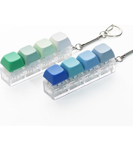 Lot de 8 jouets tactiles à clavier avec lumières LED sonores pour adultes pour soulager l'anxiété, bureau, maison, voyage