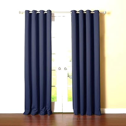 Amazon Com Empire Home Solid Reflection Thermal Blackout Curtains