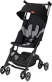 gb Gold Buggy Pockit+ All Terrain, Ultrakompakt, Ab 6 Monate bis 17 kg (ca. 4 Jahre), Velvet Black