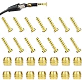 14 PCS BH59 Brake Olive and Barb - Brake brass olive and Connecting Insert kit for Shimano Mountain Bike Bicycle BH59 Avid Sram Bike Hydraulic Disc Brake Hose BH59/BH90