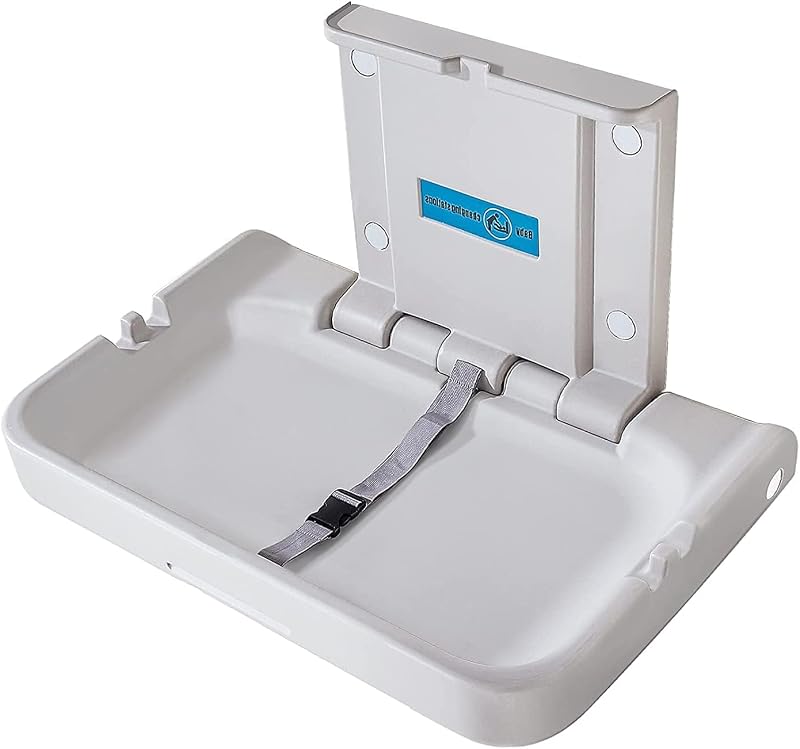 modunful Wall Mounted Baby Changing Unit Foldable Diaper Station