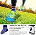 SB SOX Compression Foot Sleeves for Men & Women - Best Plantar Fasciitis Socks for Plantar Fasciitis Pain Relief, Heel Pain, and Treatment for Everyday Use with Arch Support (Navy, Small)