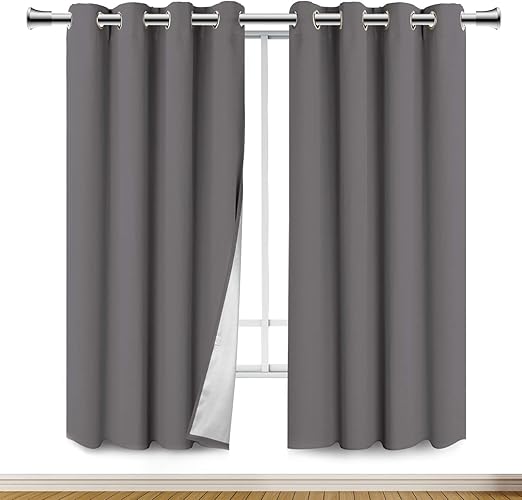 Panovous Heavy Duty Blackout Curtains For Bedroom Super Soft