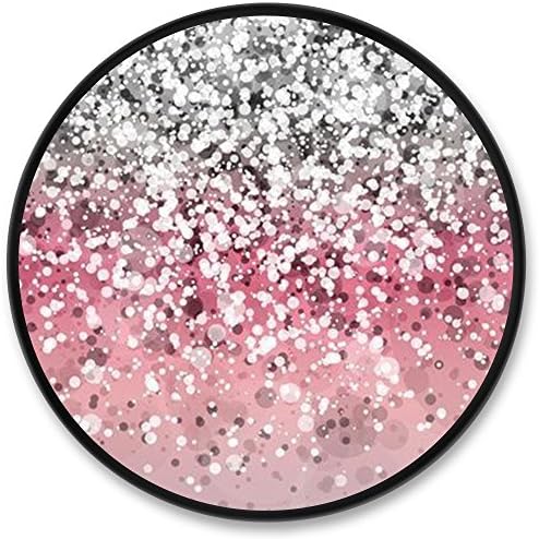 GoodQUE Smartphone Expanding Pink Glitter Marble Support Holder Mount Stand and Grip