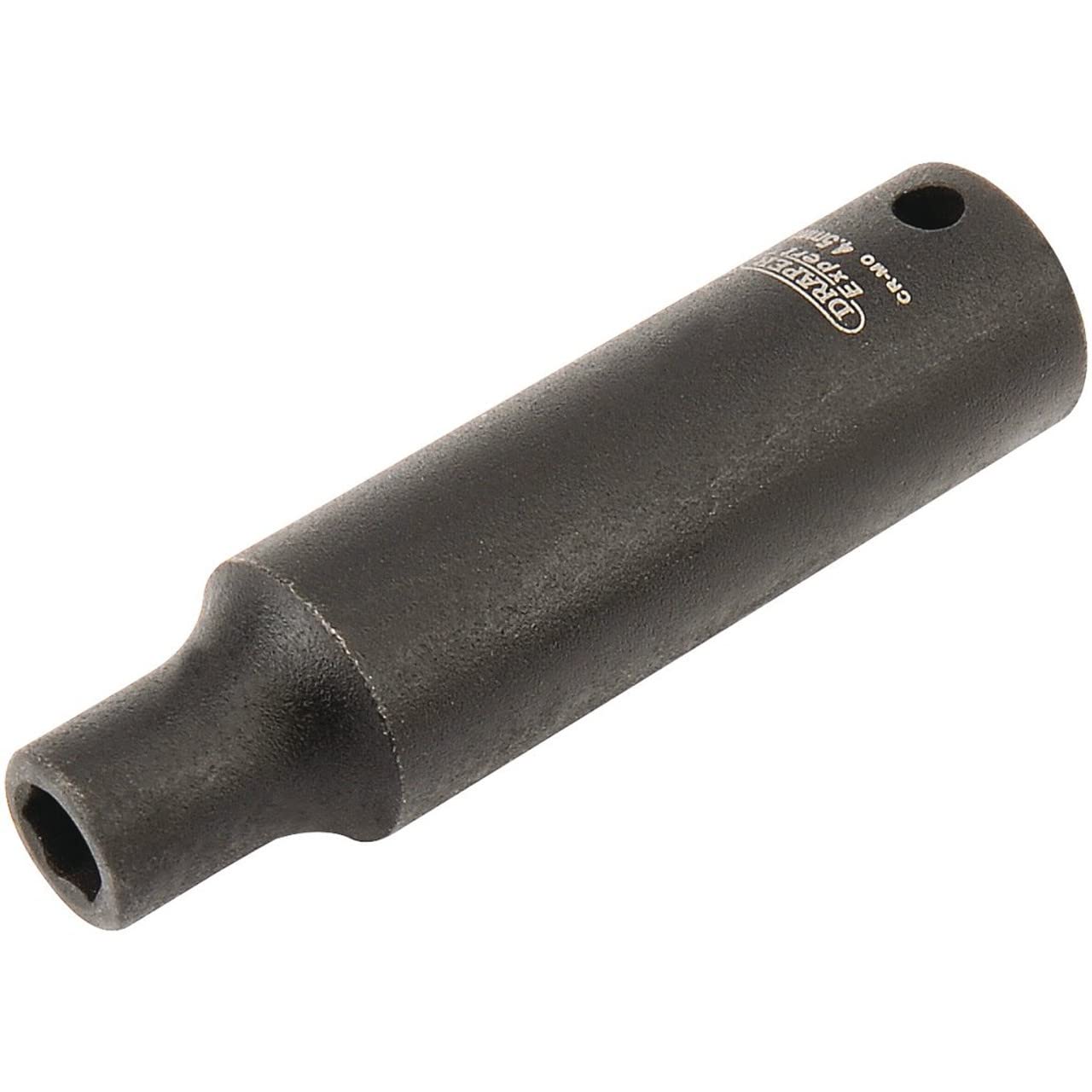 Draper 5064 1/4" Square Drive Expert Hi-Torq Metric Deep Impact Socket, 4.5 mm Size — image 1