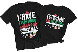 SUPEYA Couples Christmas Shirts Women Men Merry Christmas Matching Party Outfit His and Her Xmas Holiday Shirt