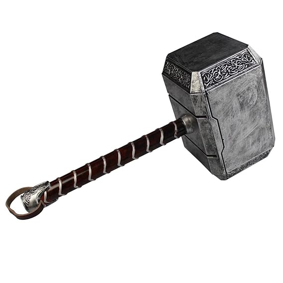Thors Hammer Mjölnir als Polsterwaffe Amazon.de Spielzeug