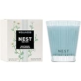 NEST New York Scented Classic Candle, Driftwood 
Chamomile - 8.1 oz - Up to 60-Hour Burn Time - Reusable Glass Vessel