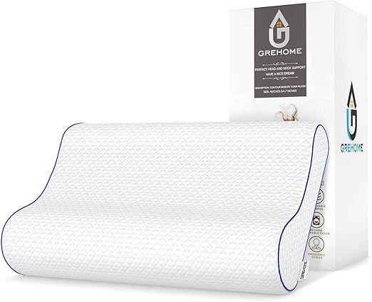 Amazon Com Grehome Memory Foam Pillow Pillows For Sleeping
