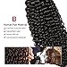 Dinoce Compatible with Longqi Beauty Brazilian Curly Unprocessed Virgin Hair 3 Bundles Remy Human Hair Jerry Curly Weave 300g (22 24 26 Inch, Natural Color)