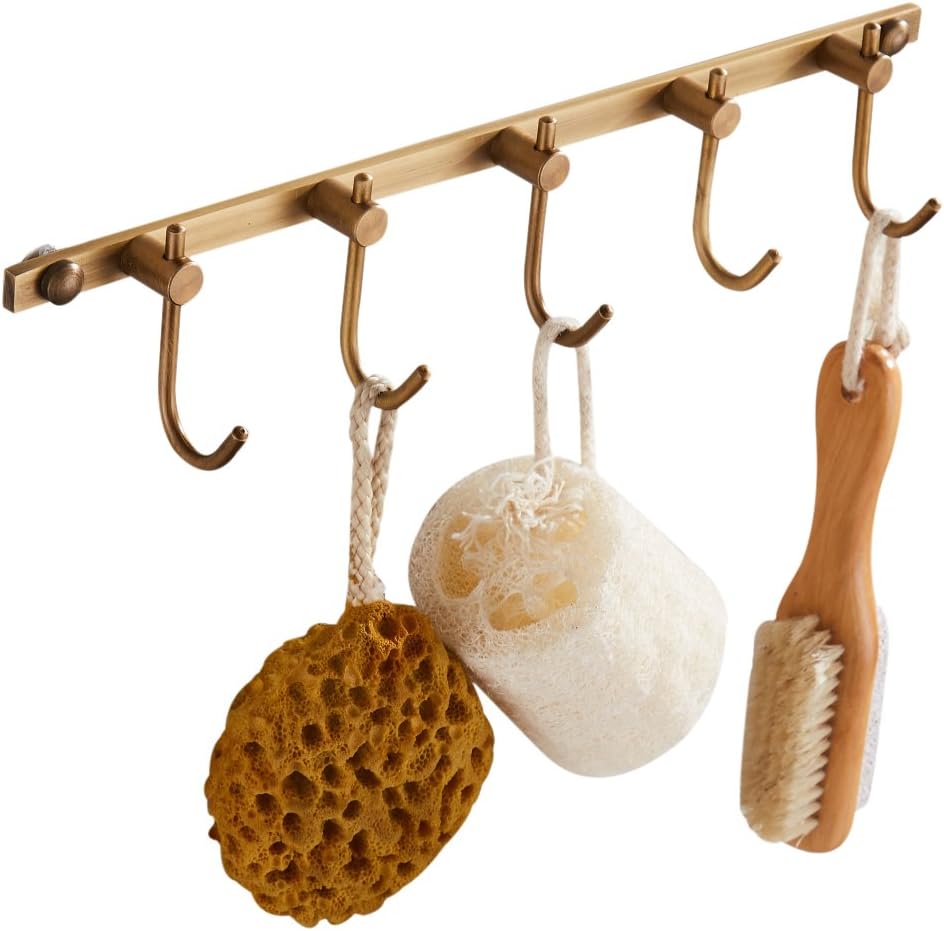 Best Coat Rack Brass Antique