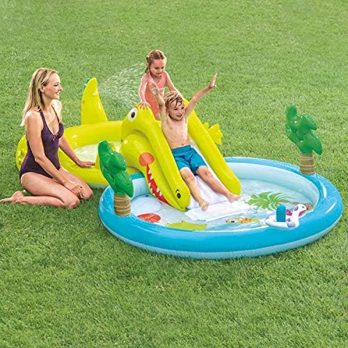 INTEX Gator Play Center Kids Pool with 