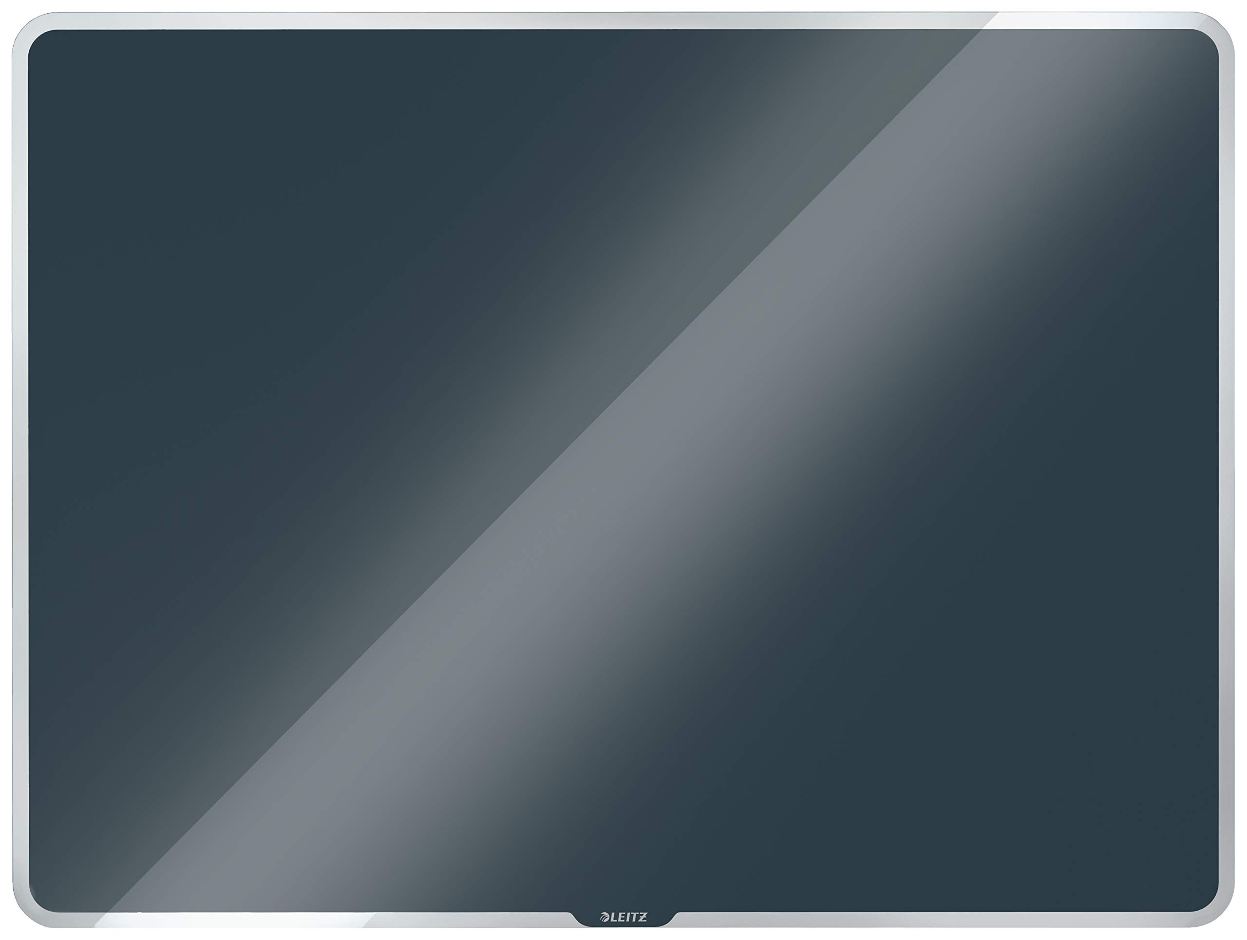 Leitz Magnetic Glass Whiteboard, 600 x 400, Cosy Range, Velvet Grey, 70420089