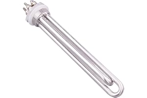 Compatible For DN25 Immersion Heating Element 24v/36v/48v Tubular Electric Water Heater Stainless Steel 304 300w 600w 900w 12