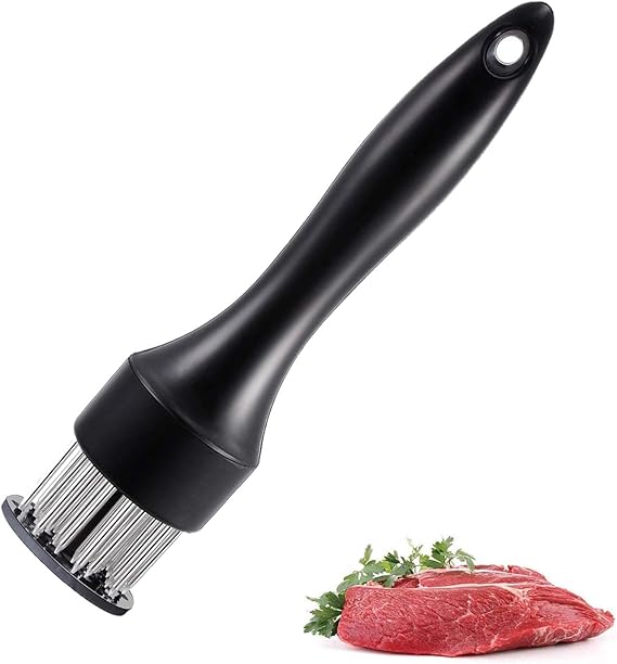 Ablandador de carne, aguja manual para ablandar carne de acero Ablandador de carne, aguja manual para ablandar carne de acero