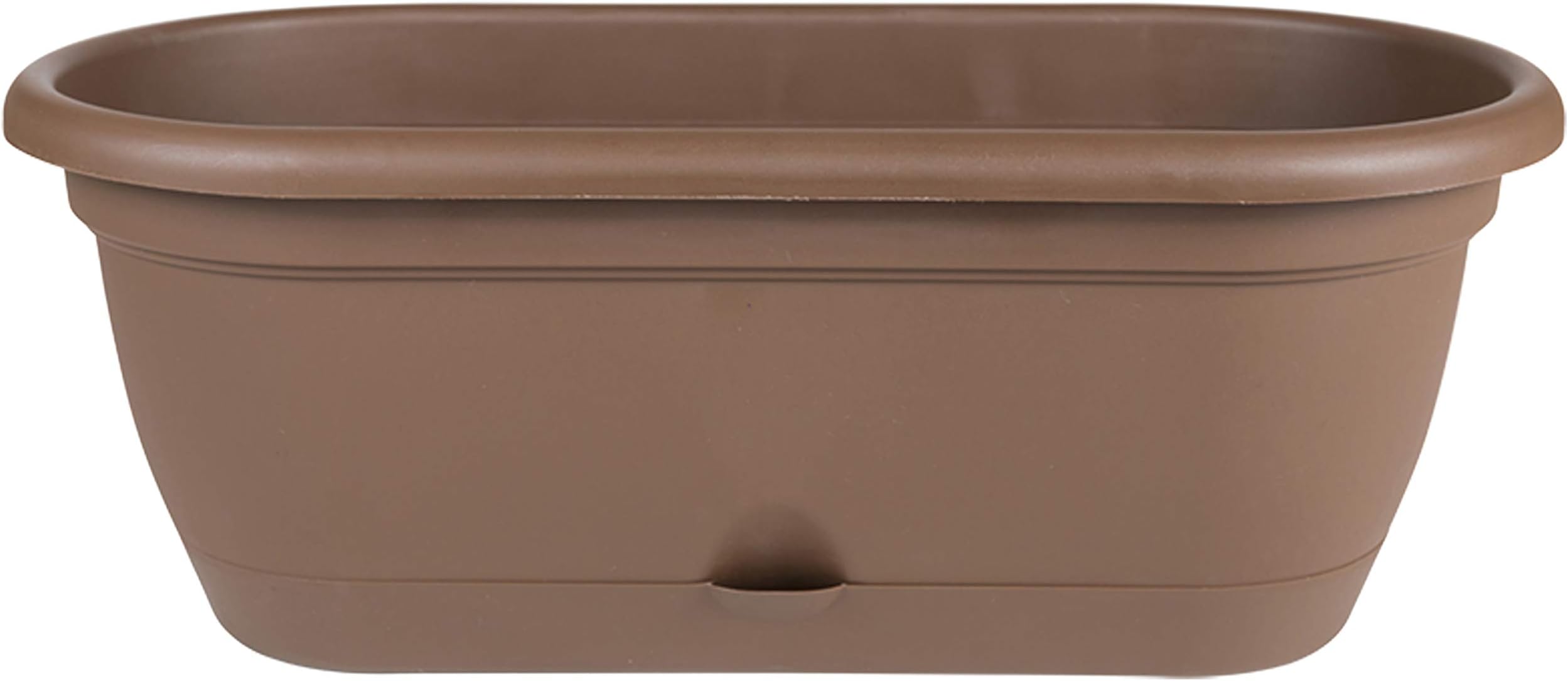 Bloem LWB1845 Self Watering Window Box, 18", Chocolate