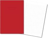 Hamelin A4 Exercise Books Red 48 Pages 8 mm Ruled Pack of 10 view 3